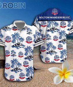 Bolton Wanderers FC Hawaiian Shirt And Shorts