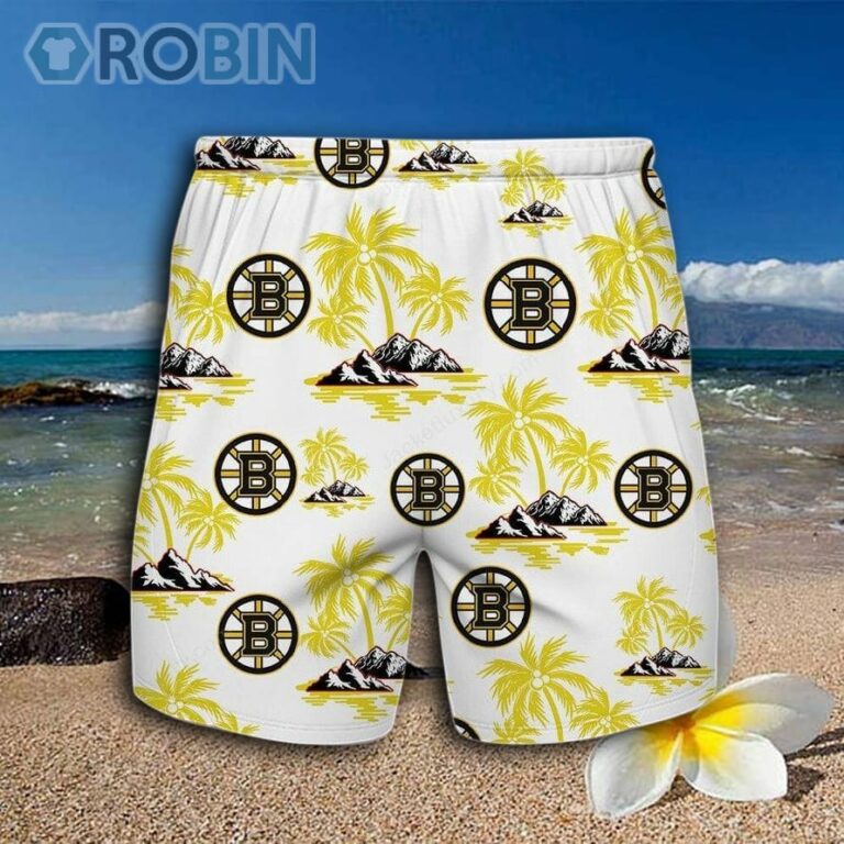 Boston Bruins Hawaiian Shirt And Shorts