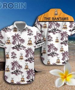 Bradford City Hawaiian Shirt And Shorts Bradford City Hawaiian Shirt And Shorts