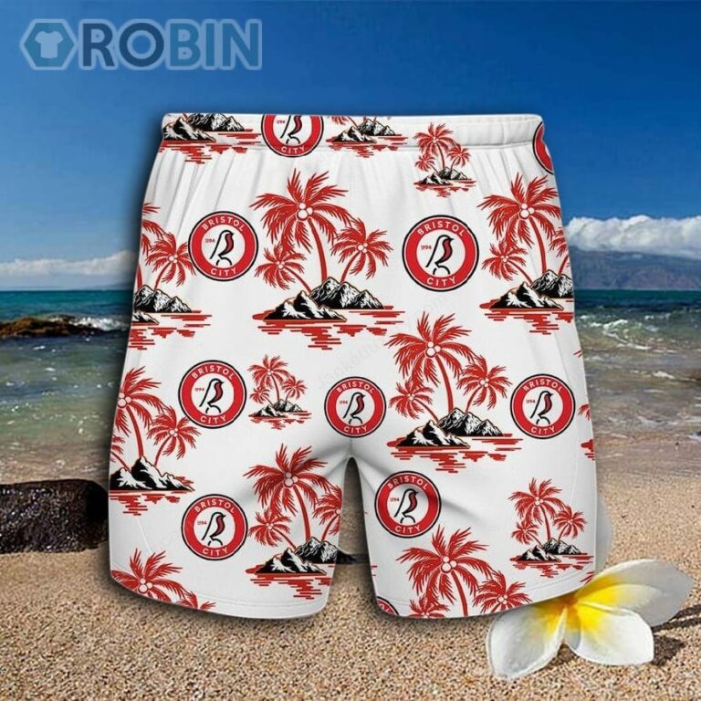 Bristol City Hawaiian Shirt And Shorts