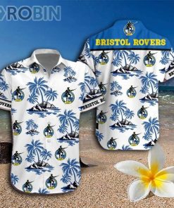 Bristol Rovers Hawaiian Shirt And Shorts