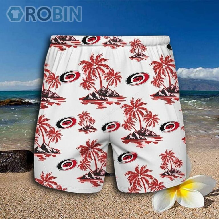 Carolina Hurricanes Hawaiian Shirt And Shorts