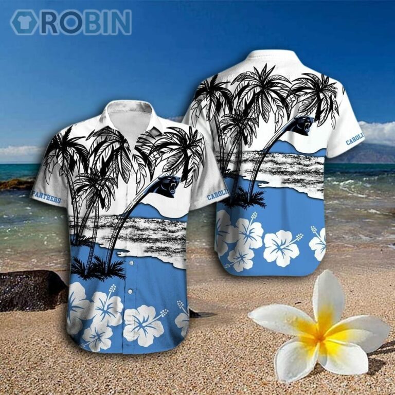 Carolina Panthers Hawaiian Shirt And Shorts