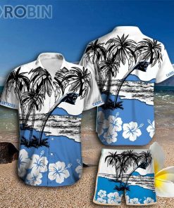 Carolina Panthers Hawaiian Shirt And Shorts
