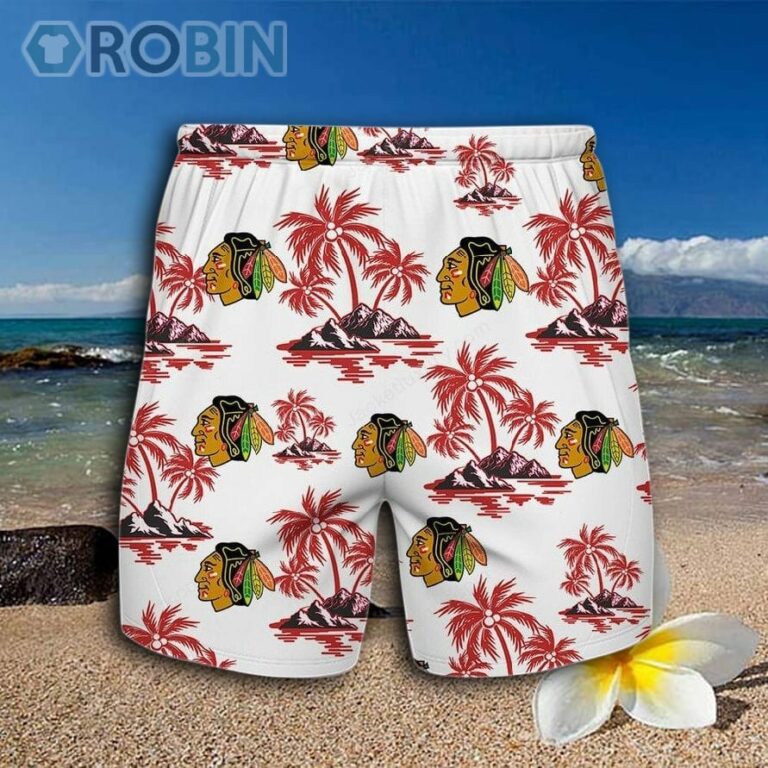 Chicago Blackhawks Hawaiian Shirt And Shorts