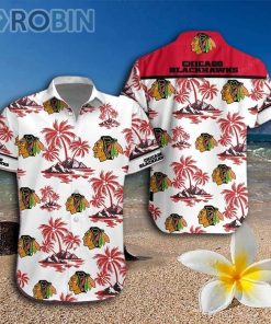 Chicago Blackhawks Hawaiian Shirt And Shorts