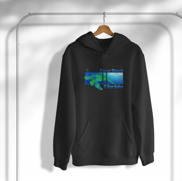 Cocoa Beach Florida Swimming Sea Turtle Shirt