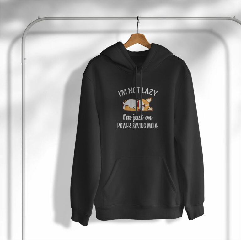 Corgi I Not Lazy I’m Iust On Power Saving Mode Shirt
