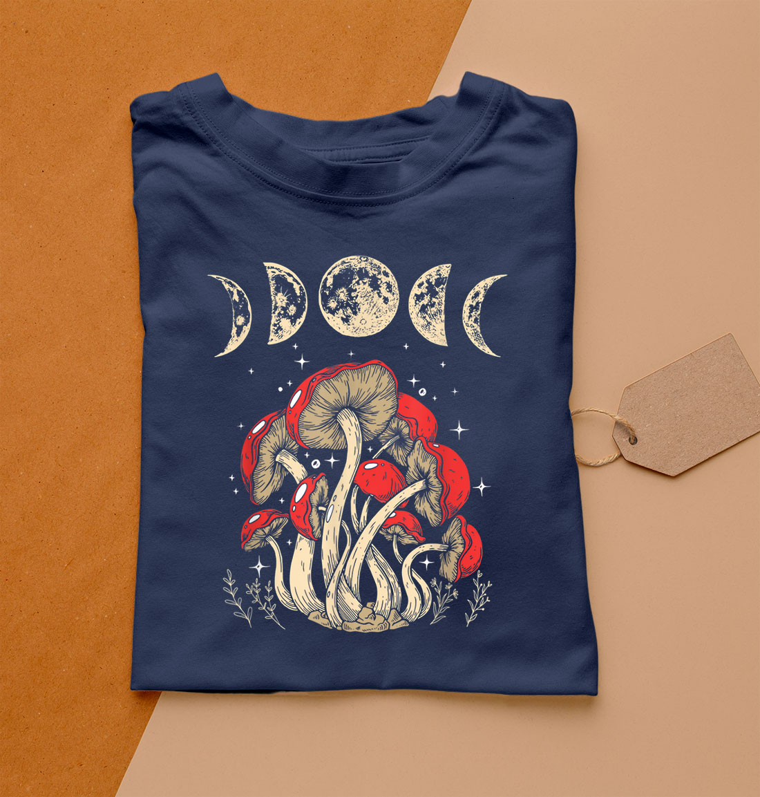 Cottagecore Mushrooms Dark Academia Goblincore Aesthetic Shirt