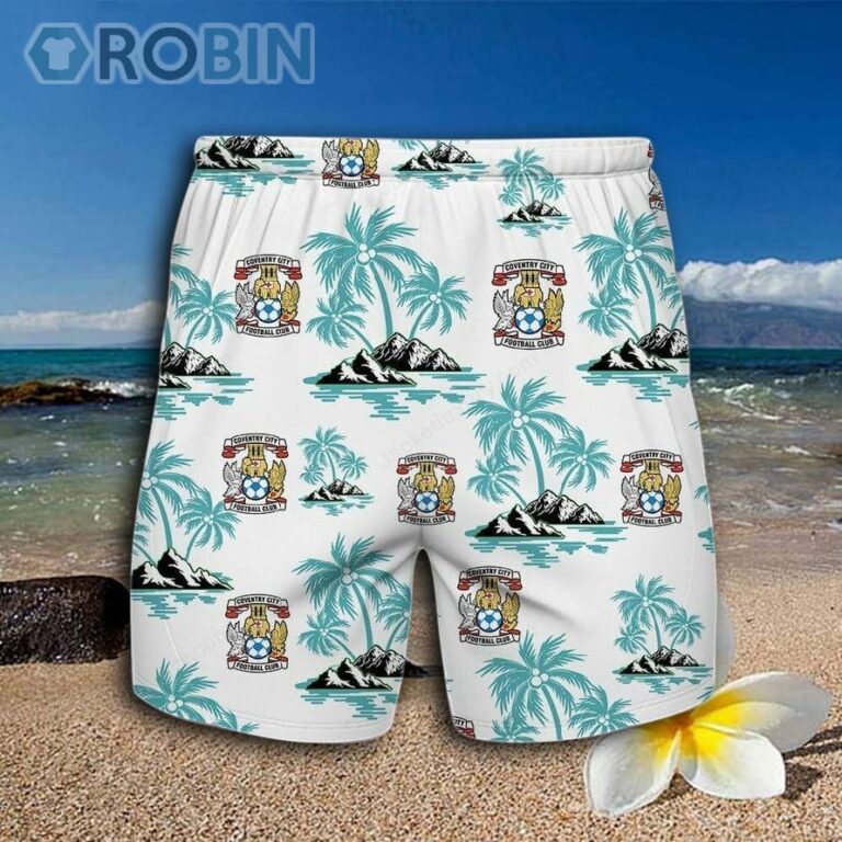 Coventry City FC Hawaiian Shirt And Shorts
