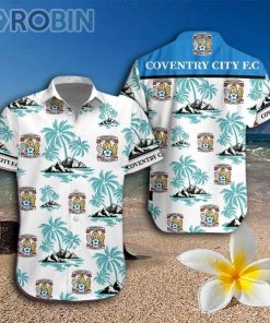 Coventry City FC Hawaiian Shirt And Shorts
