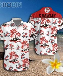 Crawley Town Hawaiian Shirt And Shorts