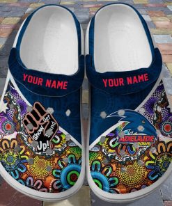 Custom Adelaide Football Club Crocs