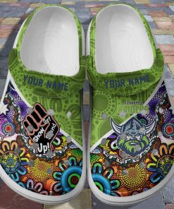 Custom Canberra Raiders Crocs