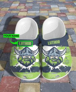 Custom Canberra Raiders NRL Crocs