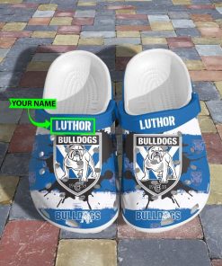 Custom Canterbury Bankstown Bulldogs NRL Crocs