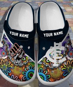 Custom Carlton Football Club Crocs