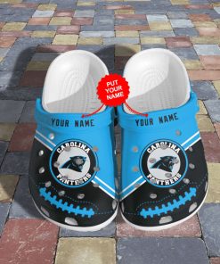 Custom Carolina Panthers NFL Crocs