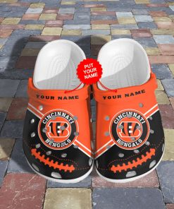 Custom Cincinnati Bengals NFL Crocs