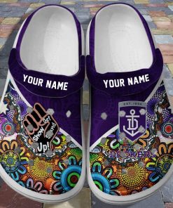 Custom Fremantle Football Club Crocs