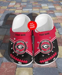 Custom Georgia Bulldogs Football NCAA Crocs