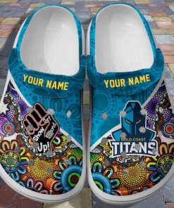 Custom Gold Coast Titans Crocs