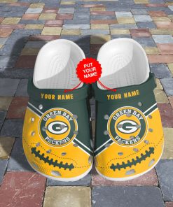 Custom Green Bay Packers NFL Crocs