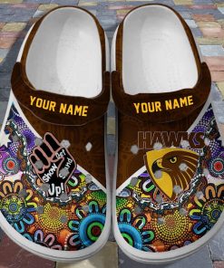 Custom Hawthorn Football Club Crocs