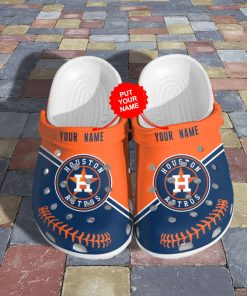 Custom Houston Astros Crocs MLB Crocs