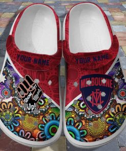 Custom Melbourne Football Club Crocs