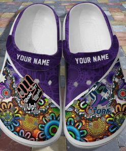 Custom Melbourne Storm Crocs