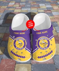 Custom Minnesota Vikings NFL Crocs