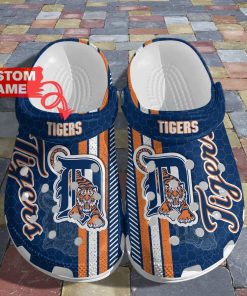 Custom Name Detroit Tigers Crocs