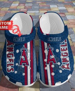 Custom Name Los Angeles Angels Crocs