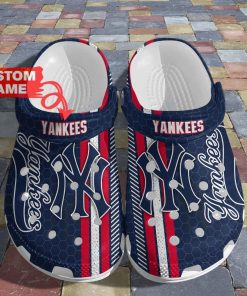 Custom Name New York Yankees Crocs