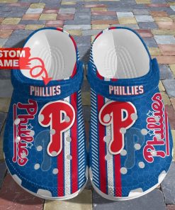 Custom Name Philadelphia Phillies Crocs
