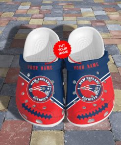 Custom New England Patriots NFL Crocs