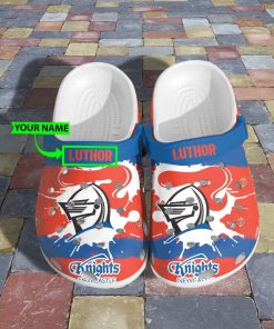 Custom Newcastle Knights NRL Crocs