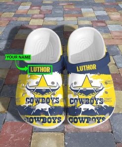 Custom North Queensland Cowboyss NRL Crocs Custom North Queensland Cowboyss NRL Crocs