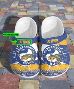 Custom Parramatta Eels NRL Crocs