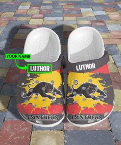 Custom Penrith Panthers NRL Crocs