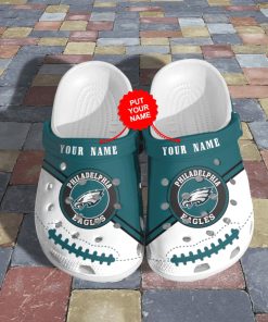 Custom Philadelphia Eagles NFL Crocs