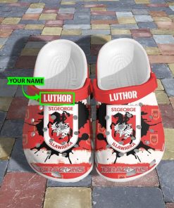 Custom St George Illawarra Dragons NRL Crocs