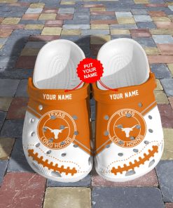 Custom Texas Longhorns Football NCAA Crocs