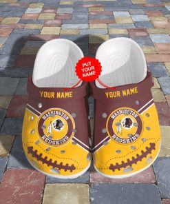 Custom Washington Redskins NFL Crocs