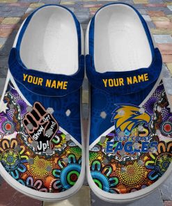 Custom West Coast Eagles Crocs