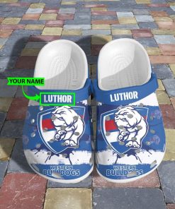 Custom Western Bulldogs Crocs