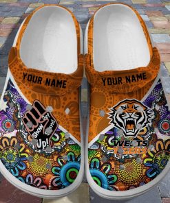 Custom Wests Tigers Crocs