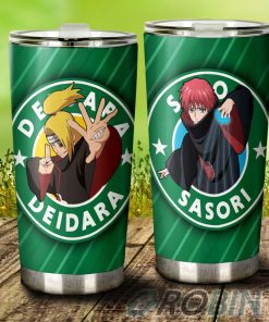 Deidara Sasori Stainless Steel Tumbler Cup Custom Naruto Anime