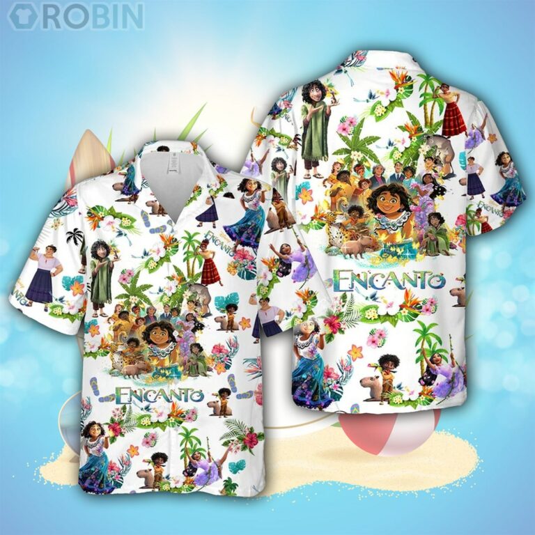 Disney Encanto Hawaiian Shirt, Disney Encanto Hawaiian Aloha Shirt
